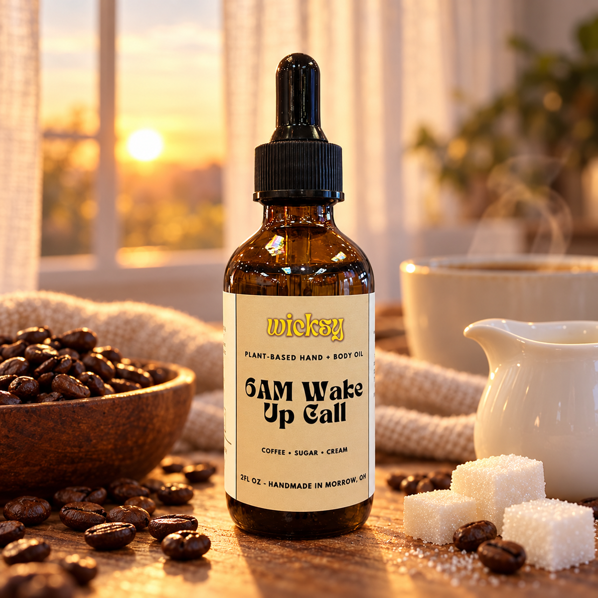 6AM Wake Up Call Hand & Body Oil by Wicksy, photo 4