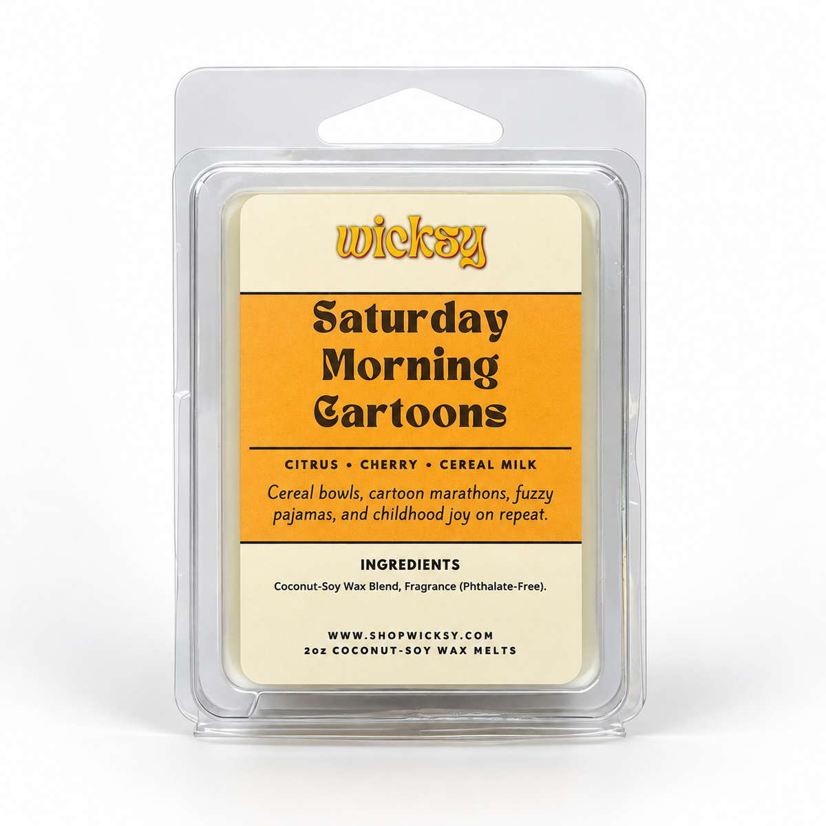 Saturday Morning Cartoons Wax Melt by Wicksy, photo 2
