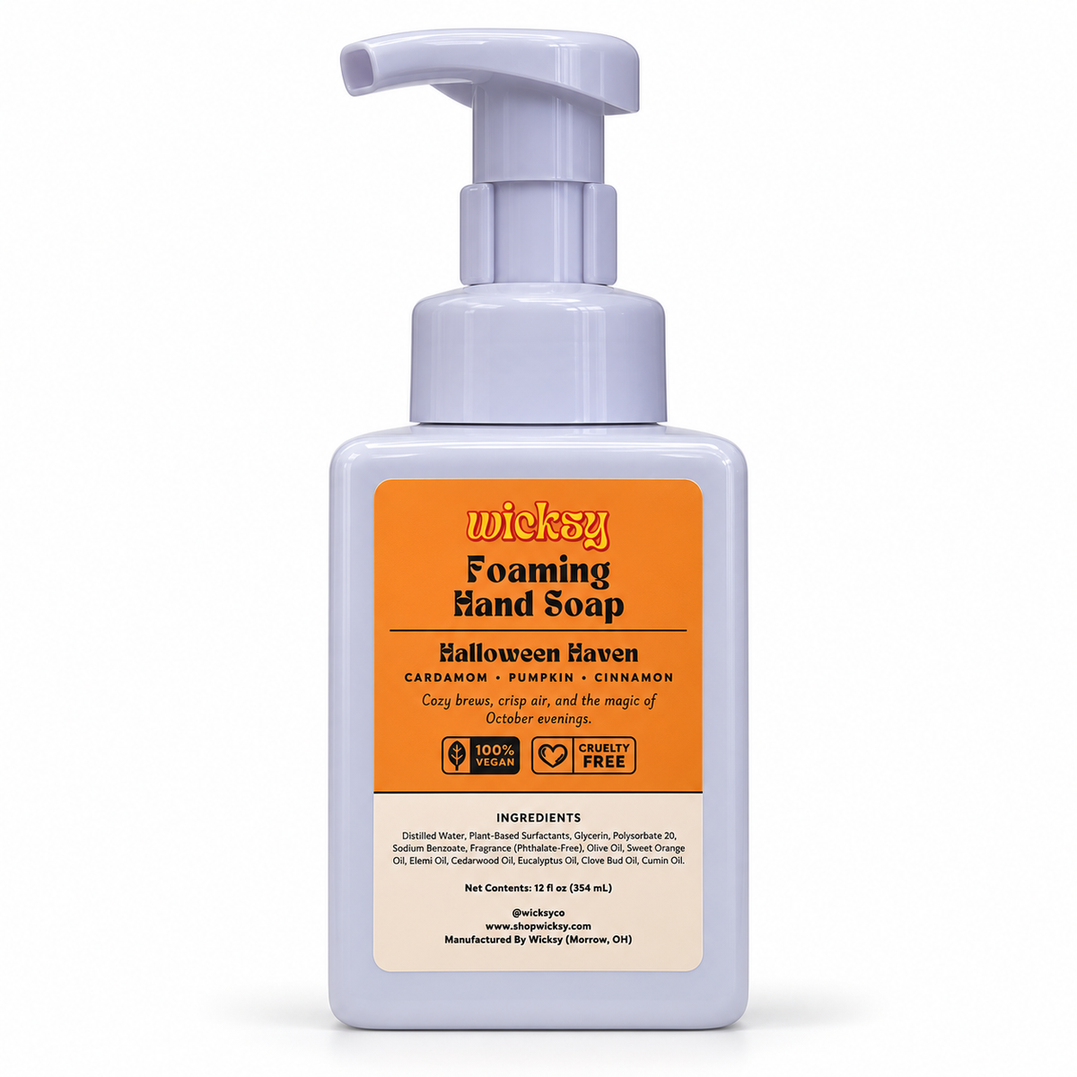 Halloween Haven Foaming Hand Soap by Wicksy, photo 2