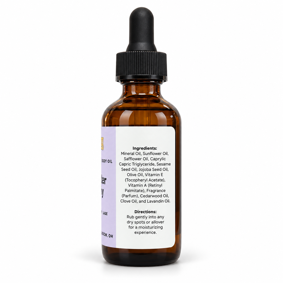 Lavender Lullaby Hand & Body Oil by Wicksy, photo 3