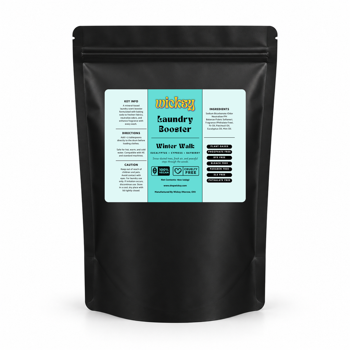 Winter Walk Laundry Scent Booster by Wicksy