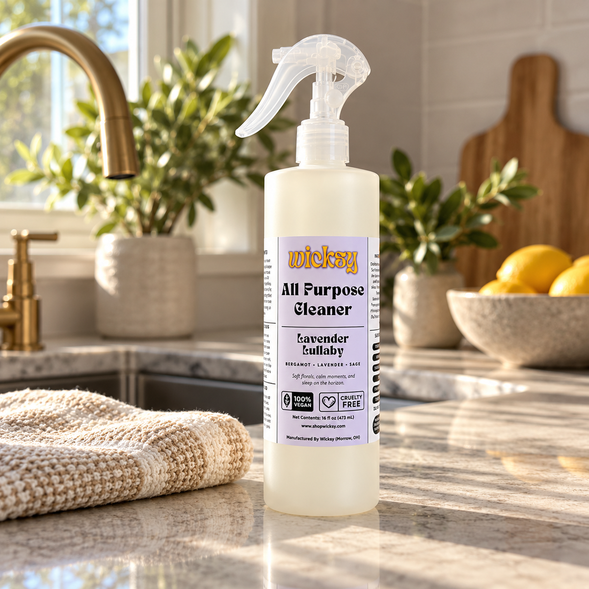 Lavender Lullaby All Purpose Cleaner by Wicksy, photo 4