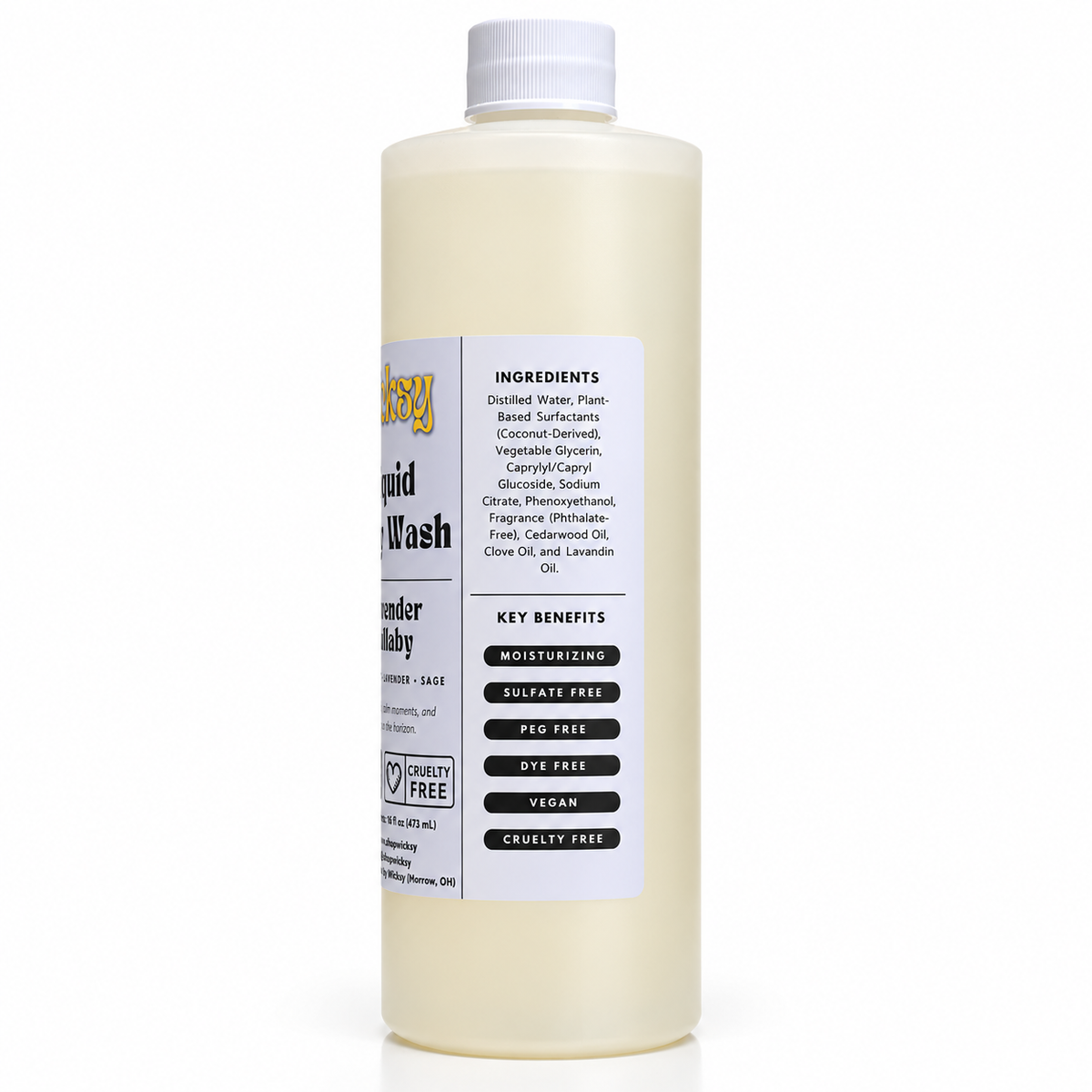Lavender Lullaby Body Wash by Wicksy