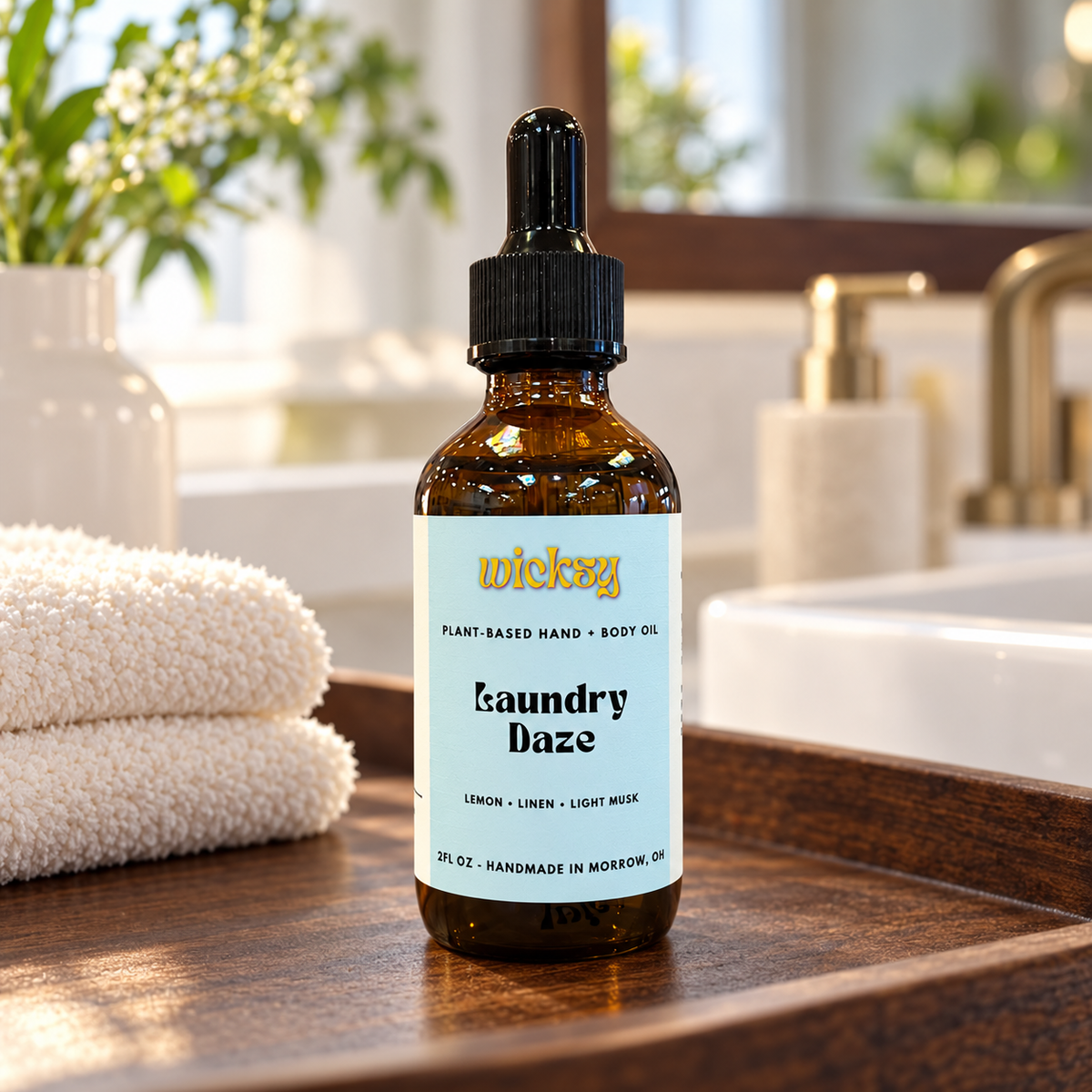 Laundry Daze Hand & Body Oil by Wicksy, photo 5