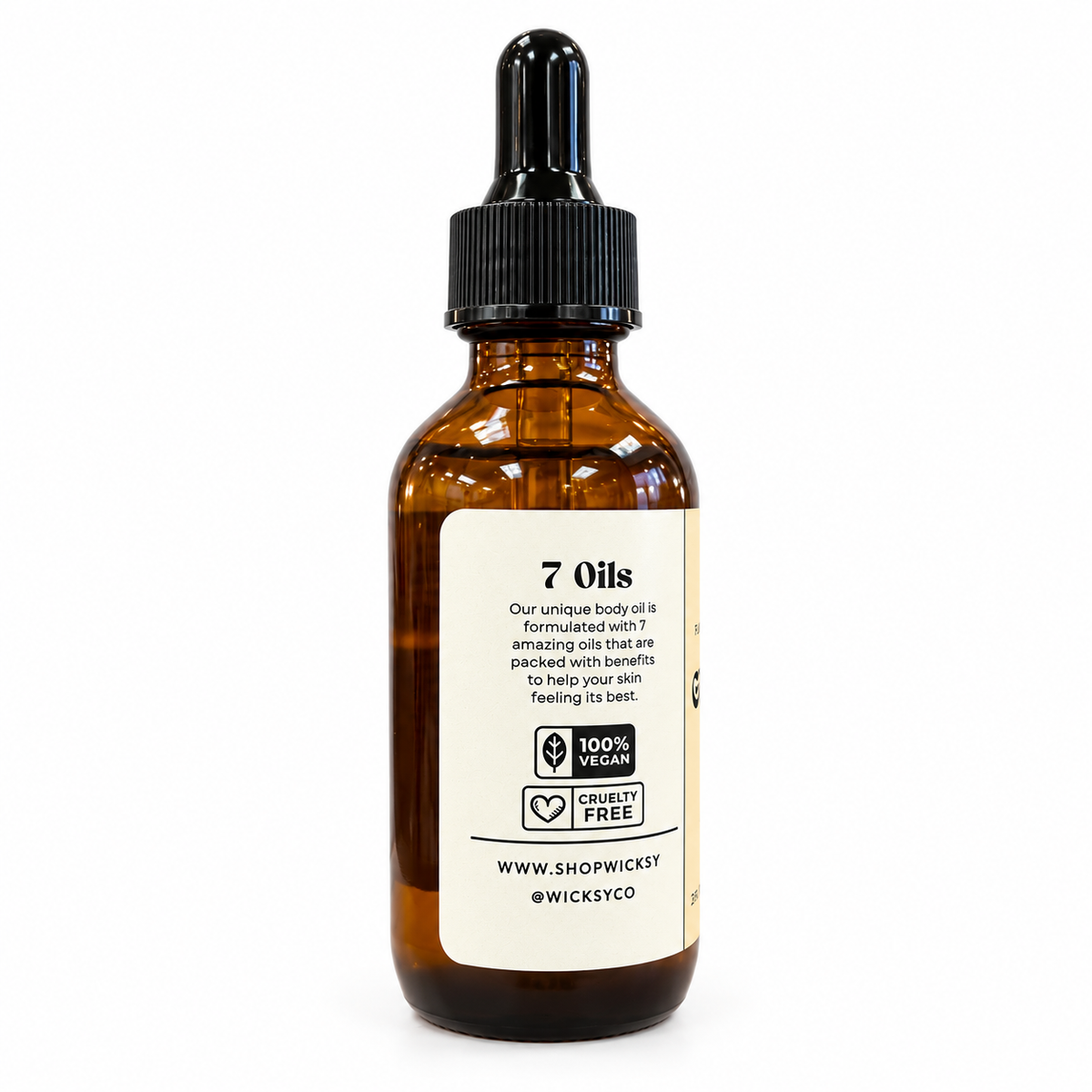 Gingerbread Kisses Hand & Body Oil by Wicksy, photo 2
