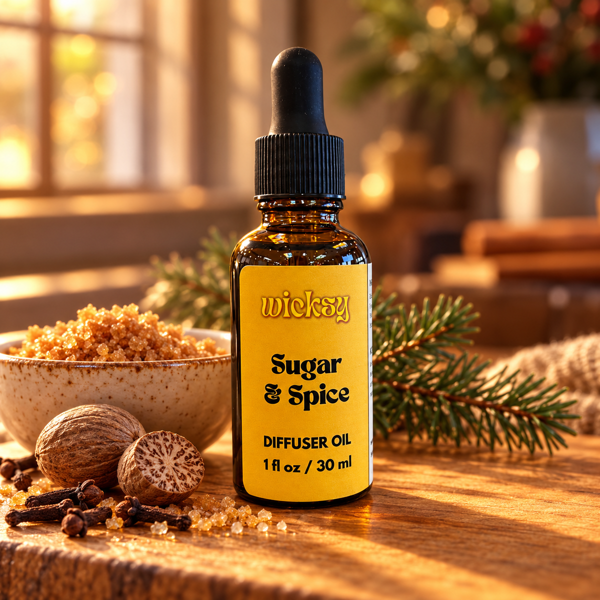 Sugar & Spice Diffuser Oil by Wicksy, photo 3