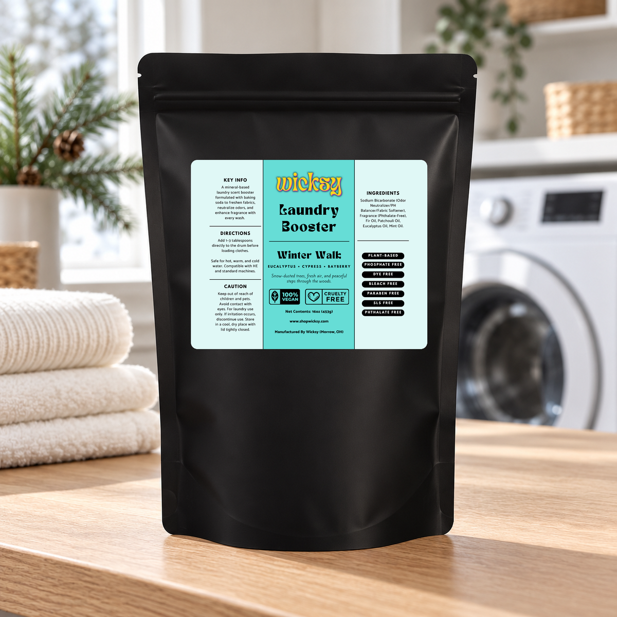 Winter Walk Laundry Scent Booster by Wicksy, photo 2