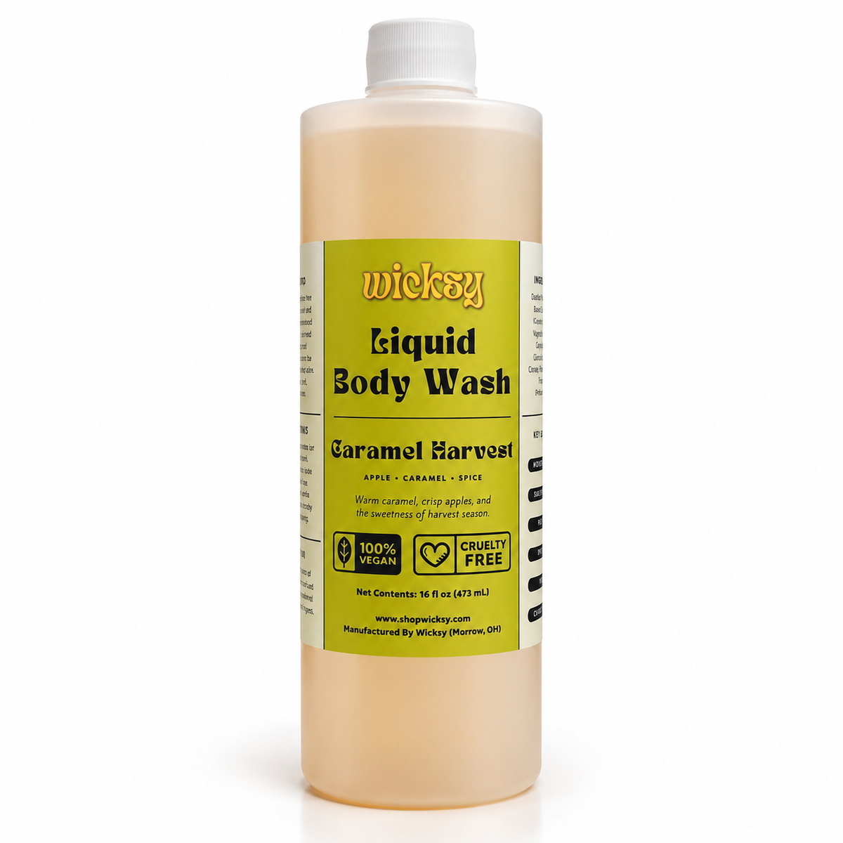 Caramel Harvest Body Wash by Wicksy