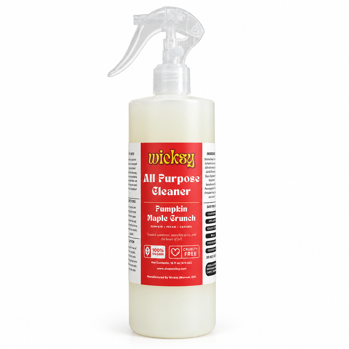 Pumpkin Maple Crunch All Purpose Cleaner by Wicksy