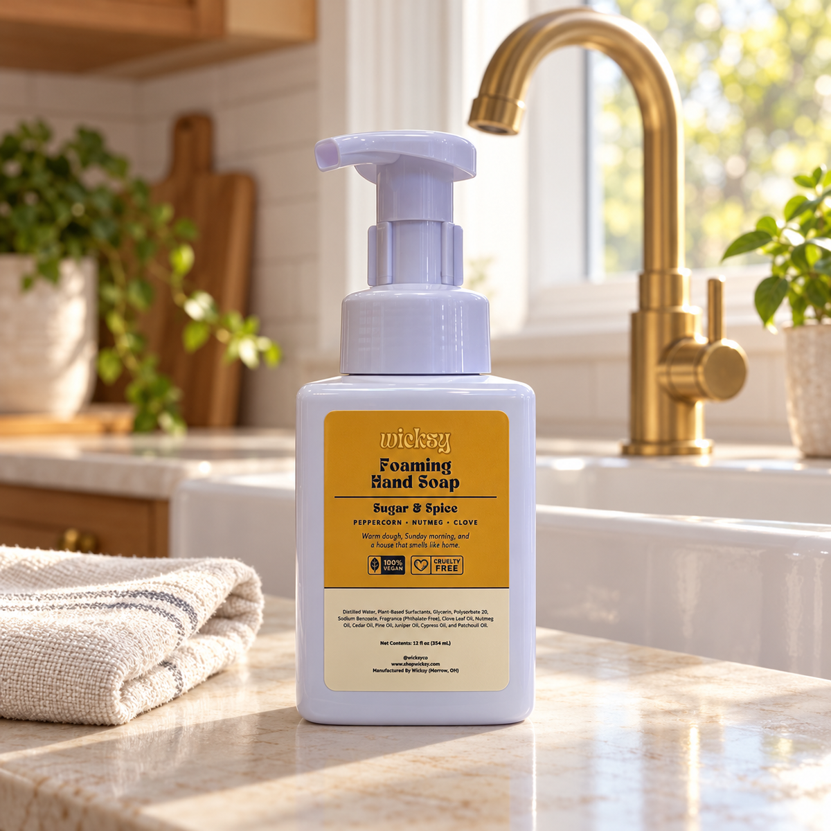 Sugar & Spice Foaming Hand Soap by Wicksy, photo 4