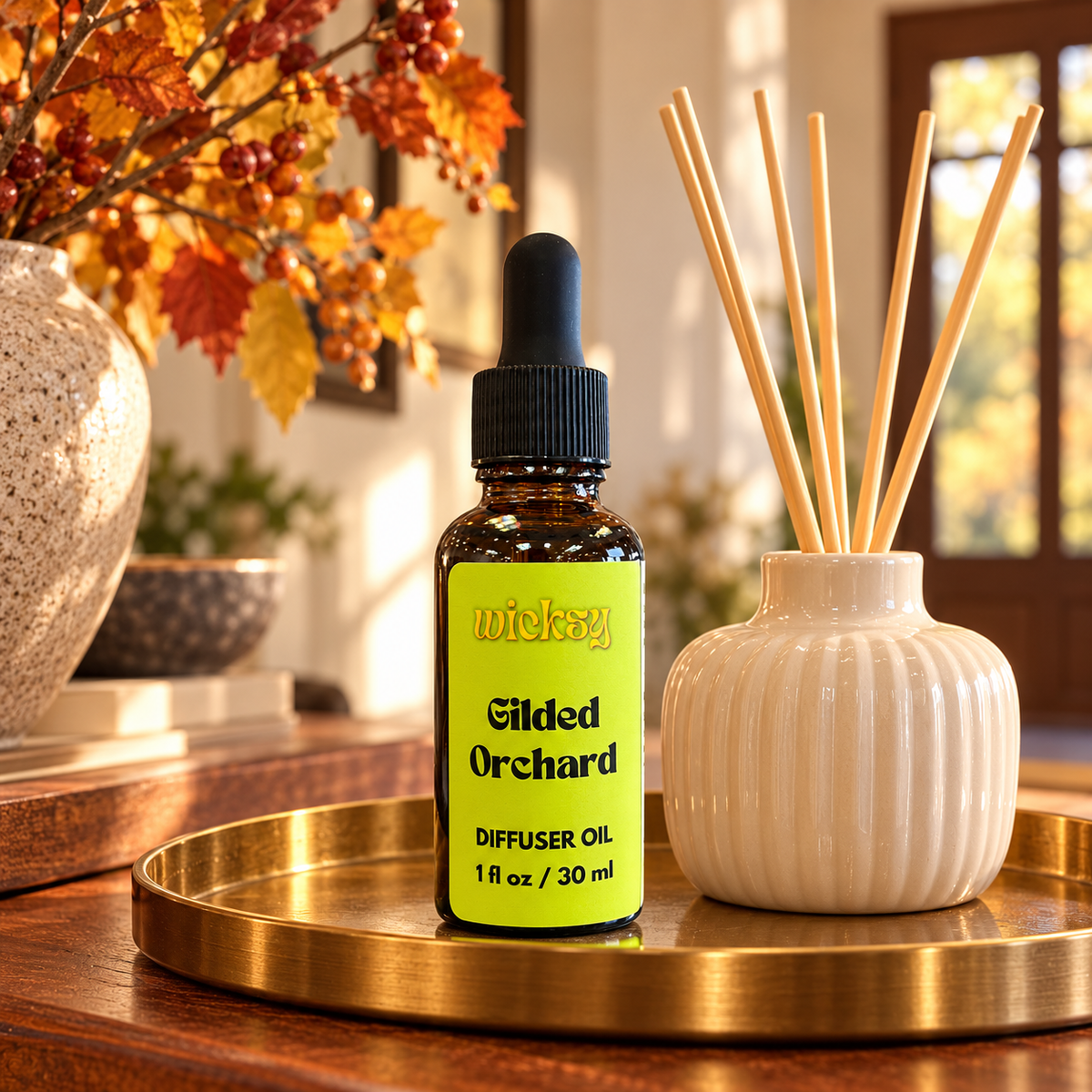 Gilded Orchard Diffuser Oil by Wicksy, photo 4
