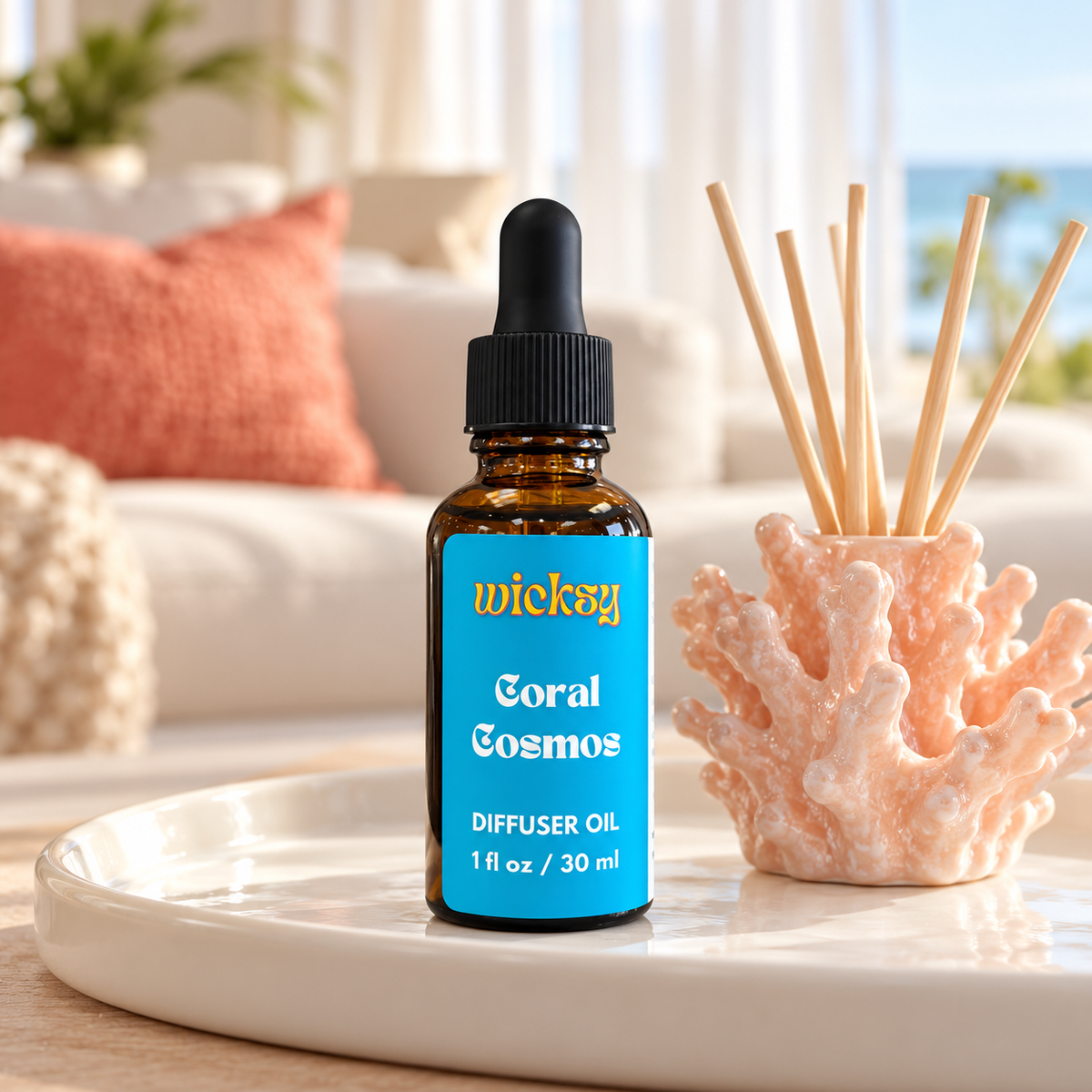 Coral Cosmos Diffuser Oil by Wicksy, photo 4
