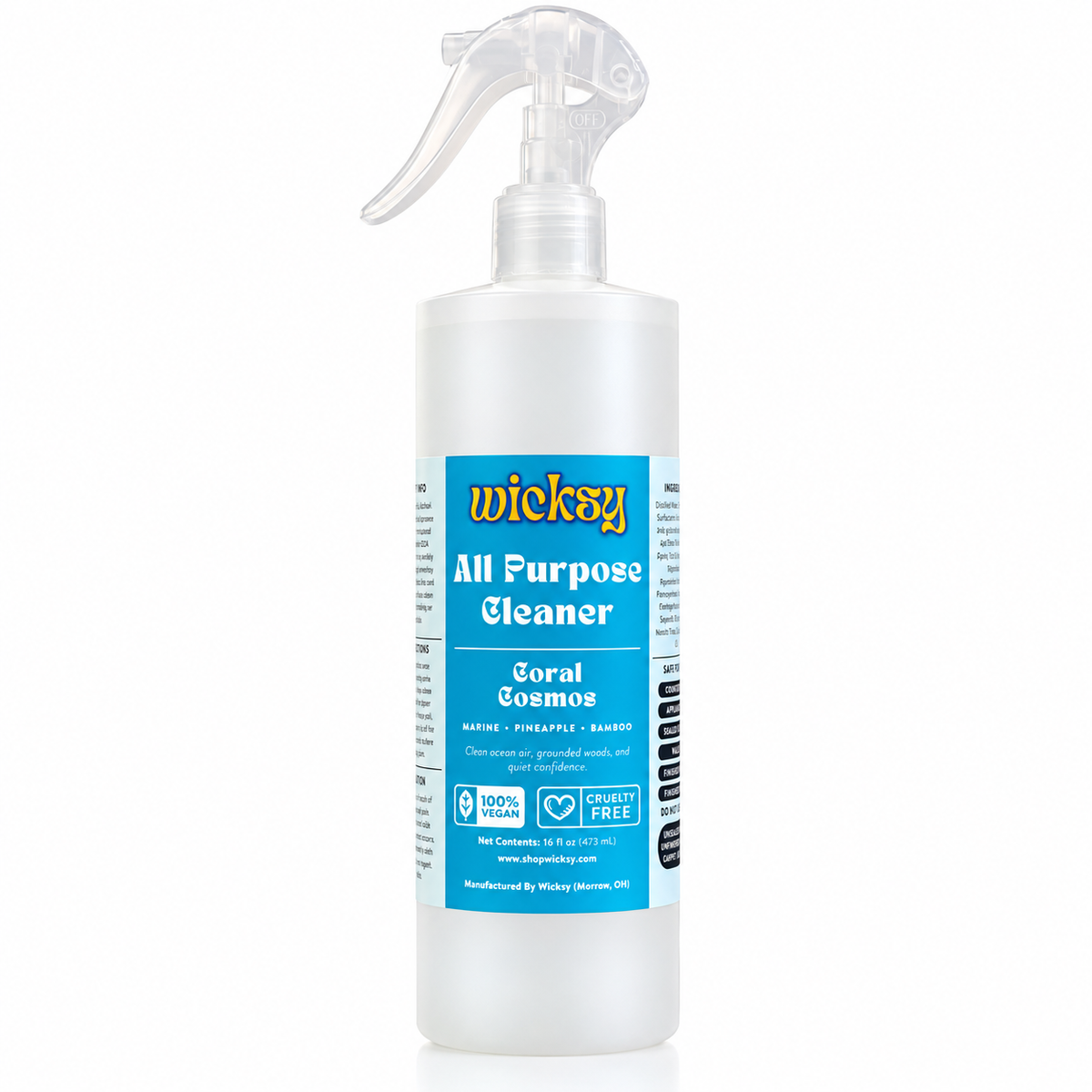 Coral Cosmos All Purpose Cleaner by Wicksy