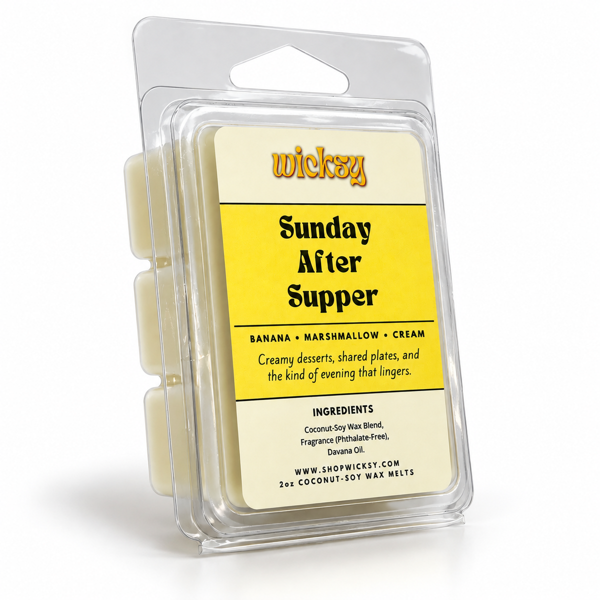 Sunday After Supper Wax Melt by Wicksy, photo 2