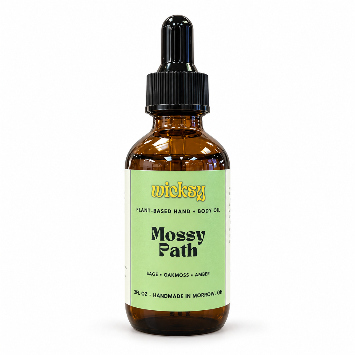 Mossy Path Hand & Body Oil by Wicksy