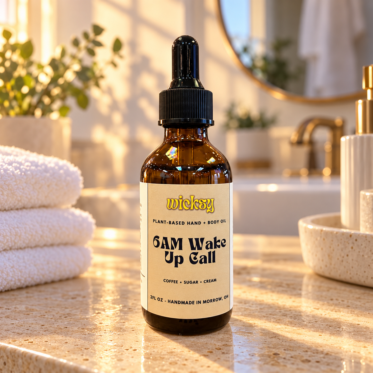 6AM Wake Up Call Hand & Body Oil by Wicksy, photo 5