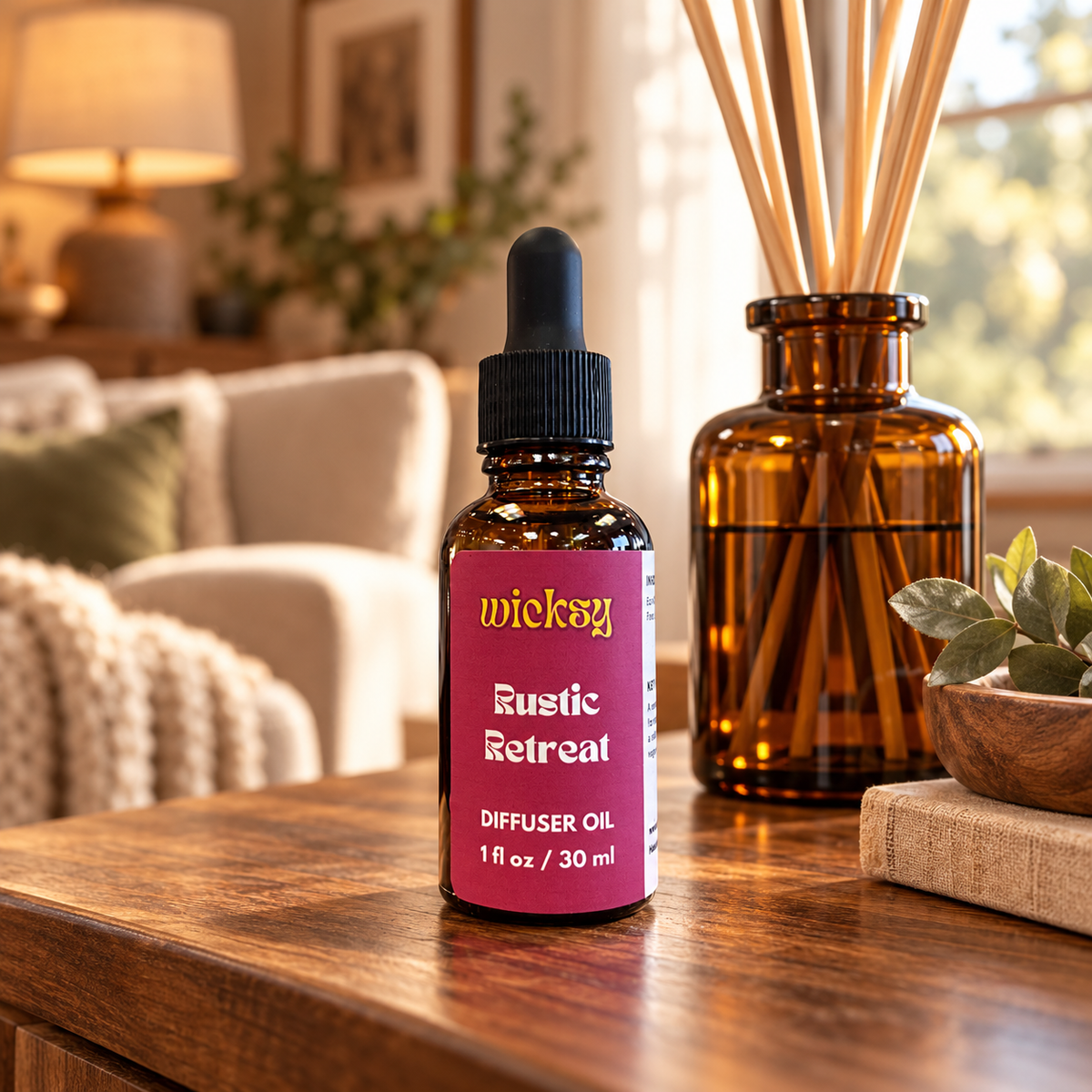Rustic Retreat Diffuser Oil by Wicksy, photo 4