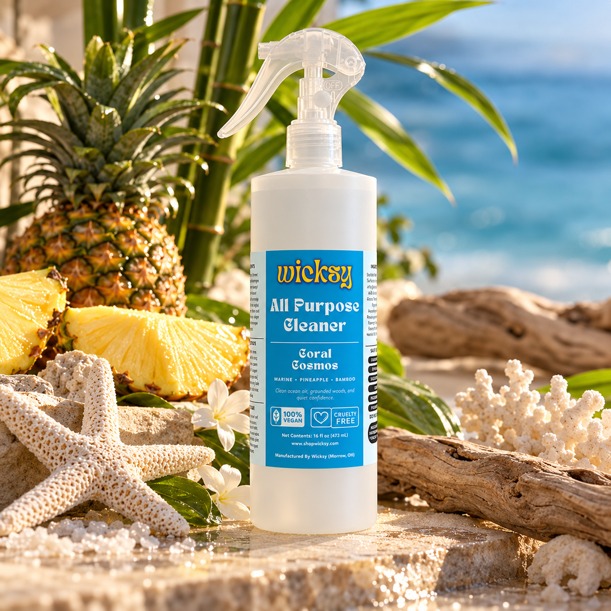 Coral Cosmos All Purpose Cleaner by Wicksy, photo 5