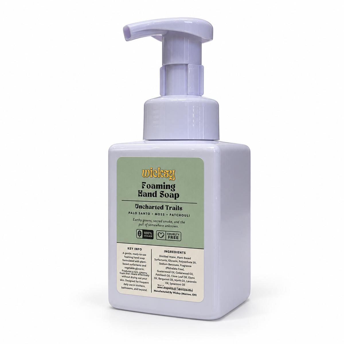 Uncharted Trails Foaming Hand Soap by Wicksy, photo 2