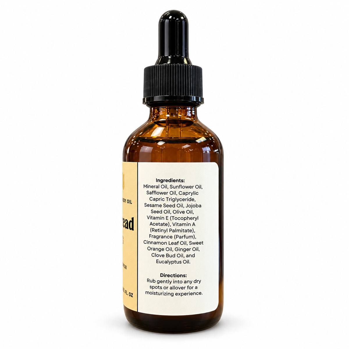Gingerbread Kisses Hand & Body Oil by Wicksy, photo 3