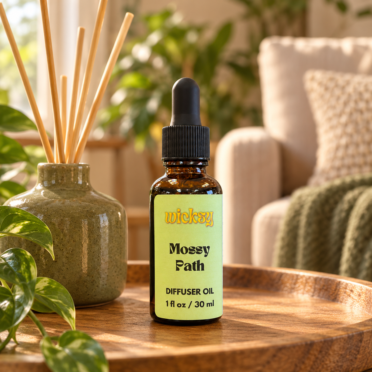 Mossy Path Diffuser Oil by Wicksy, photo 4