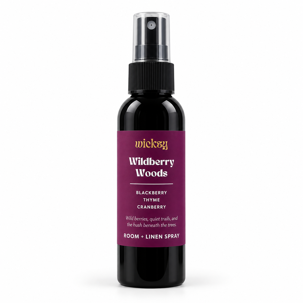 Wildberry Woods Room & Linen Spray by Wicksy