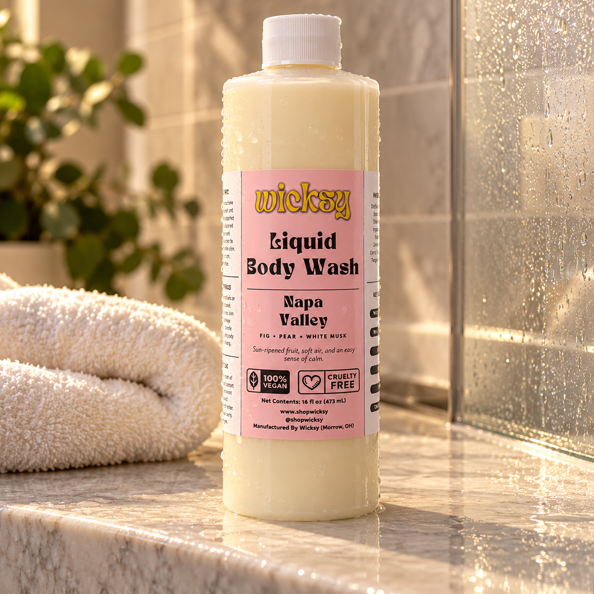 Napa Valley Body Wash by Wicksy, photo 4