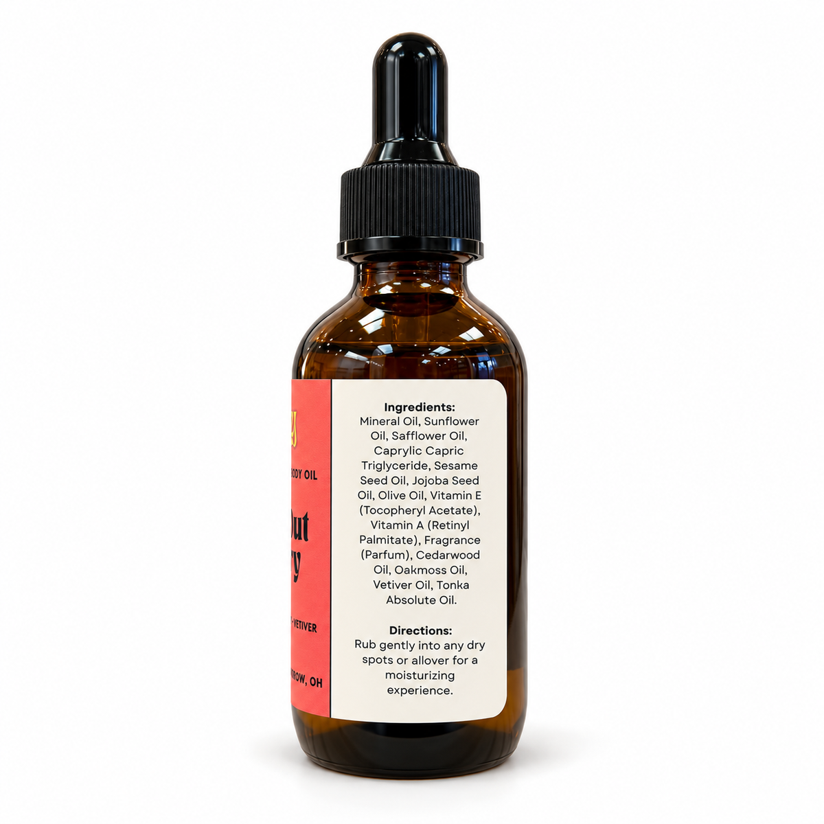 Black Out Cherry Hand & Body Oil by Wicksy, photo 3