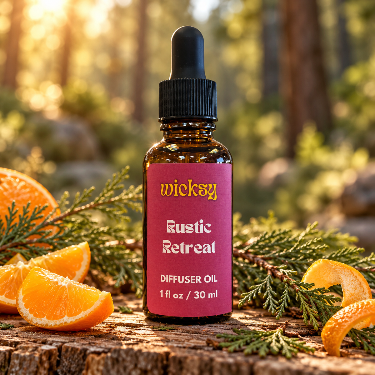 Rustic Retreat Diffuser Oil by Wicksy, photo 3