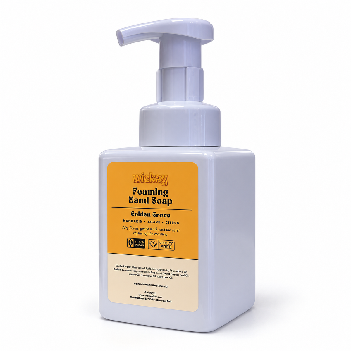 Golden Grove Foaming Hand Soap by Wicksy, photo 2