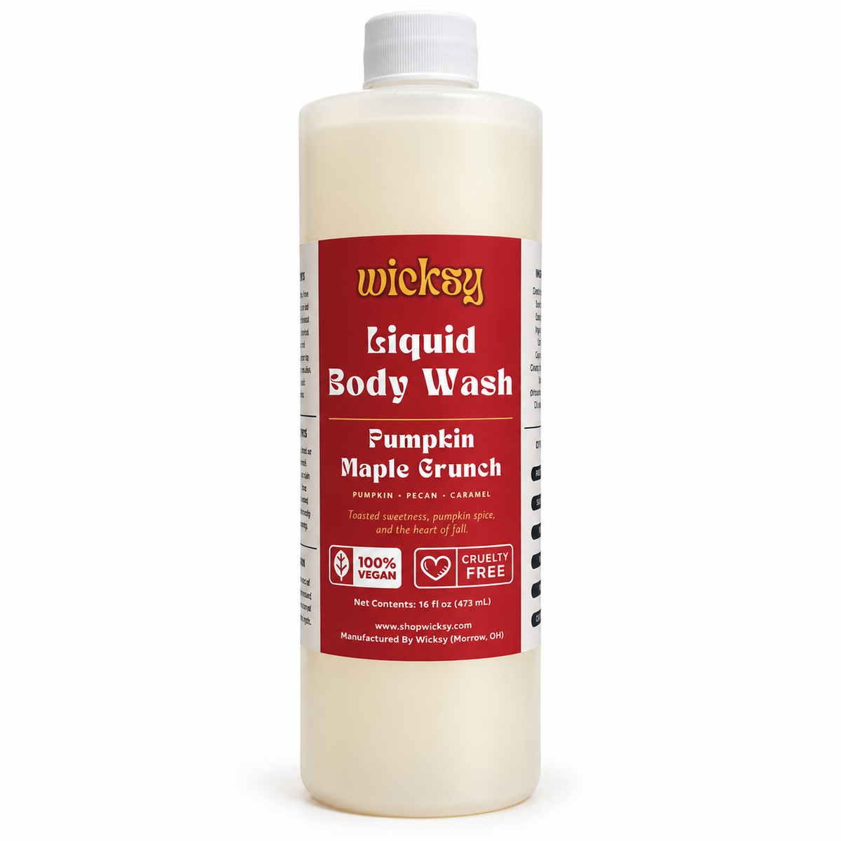 Pumpkin Maple Crunch Body Wash by Wicksy
