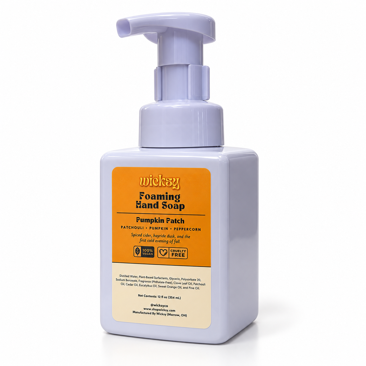 Pumpkin Patch Foaming Hand Soap by Wicksy, photo 2