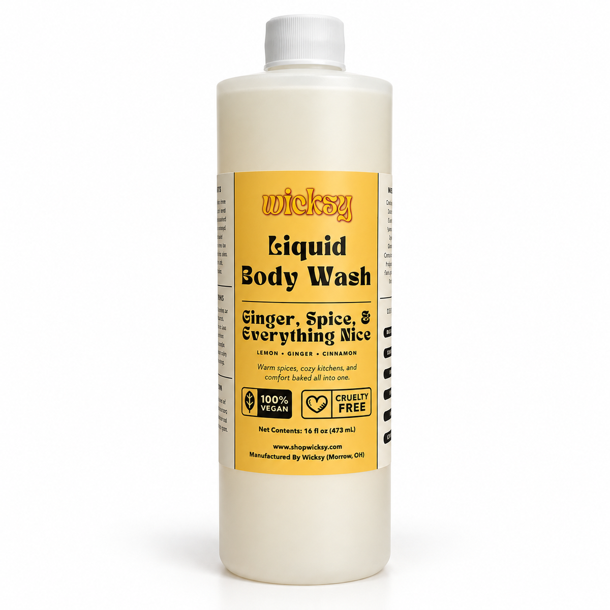 Ginger, Spice, & Everything Nice Body Wash by Wicksy