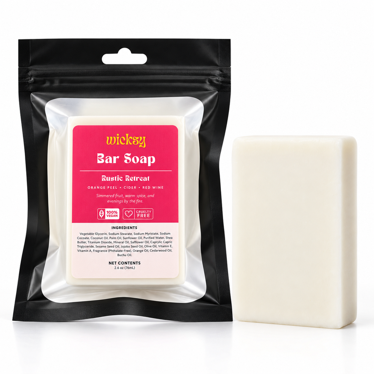 Rustic Retreat Bar Soap by Wicksy, photo 2