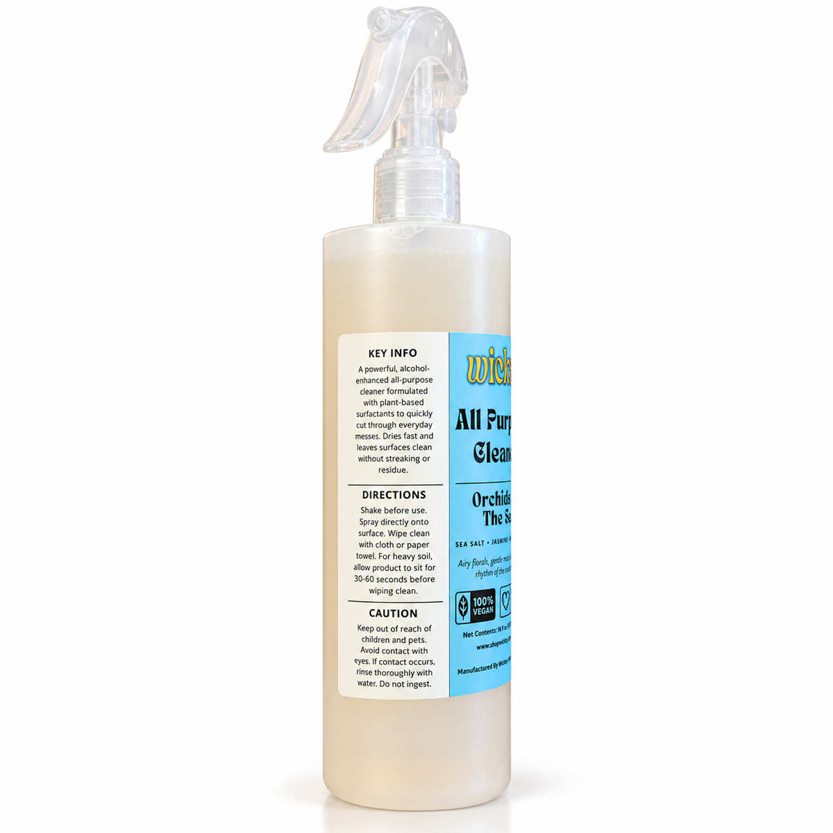 Orchids By The Sea All Purpose Cleaner by Wicksy, photo 2