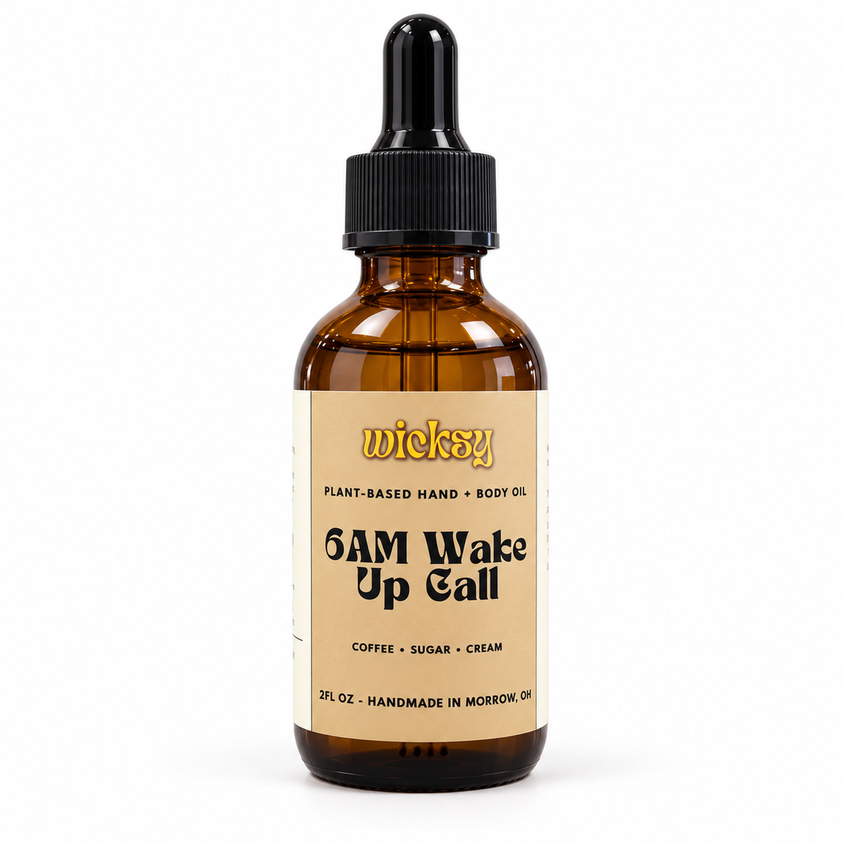 6AM Wake Up Call Hand & Body Oil by Wicksy
