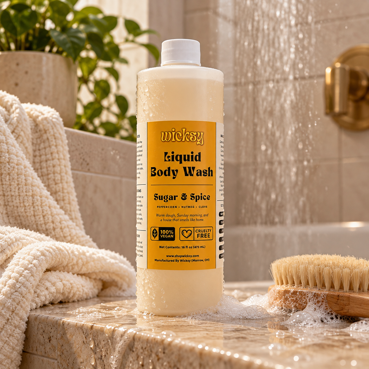 Sugar & Spice Body Wash by Wicksy, photo 4