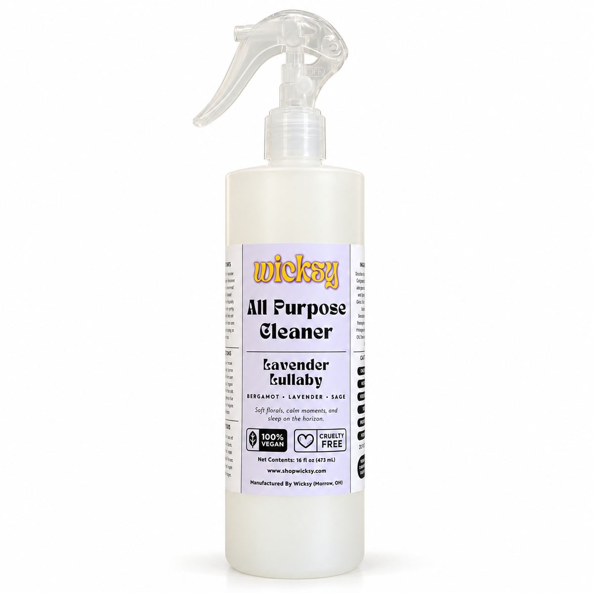 Lavender Lullaby All Purpose Cleaner by Wicksy