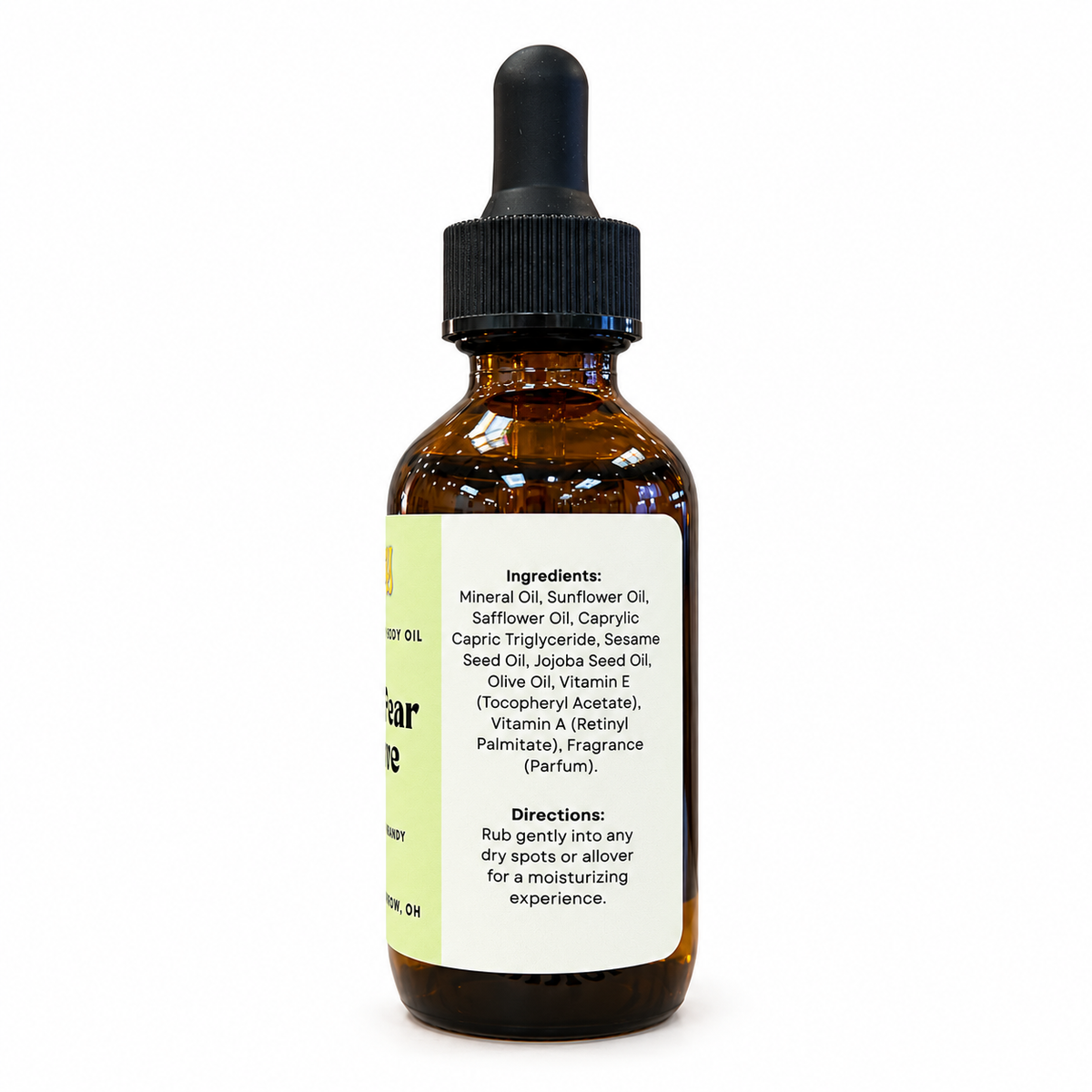 Brandy Pear Preserve Hand & Body Oil by Wicksy, photo 3