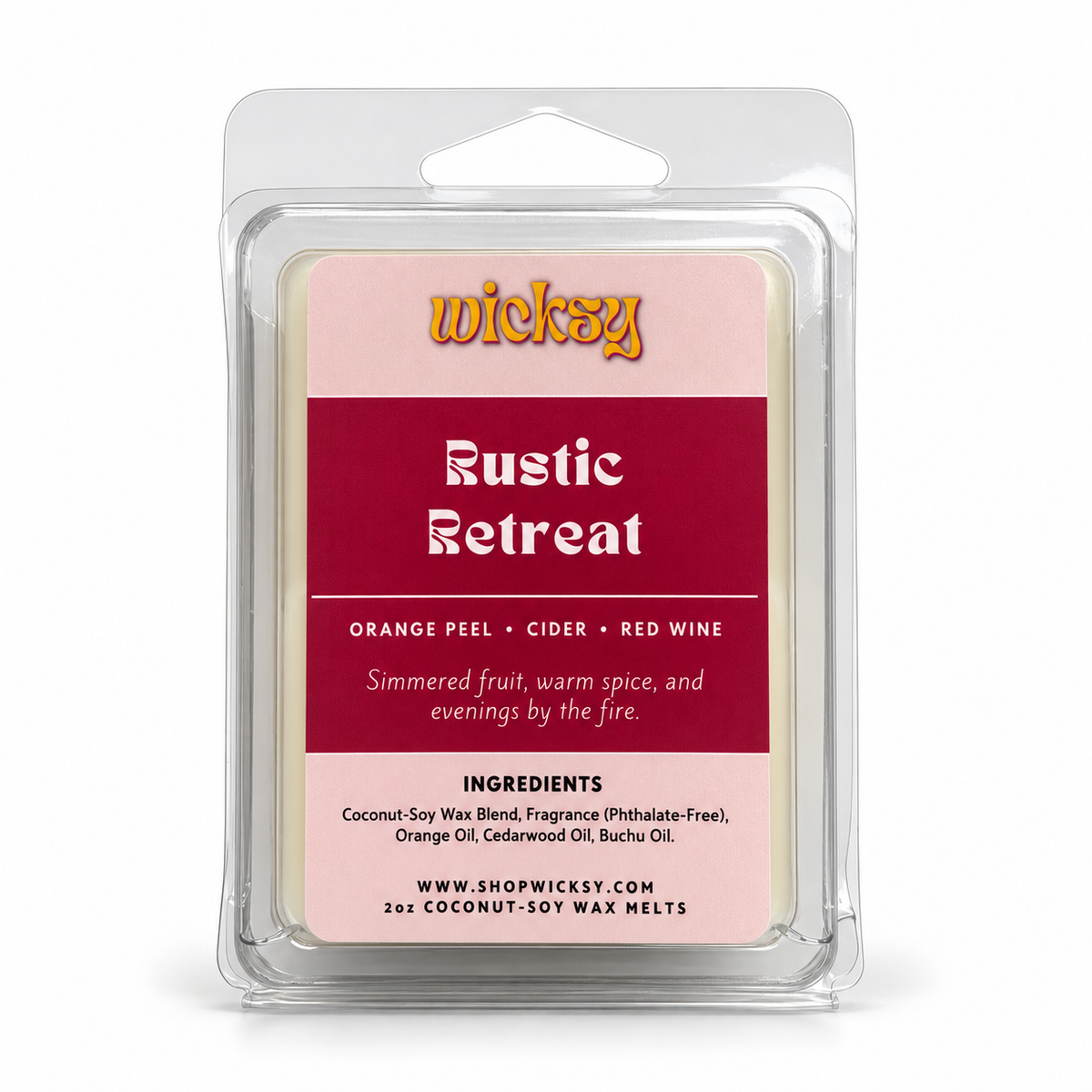 Rustic Retreat Wax Melt by Wicksy