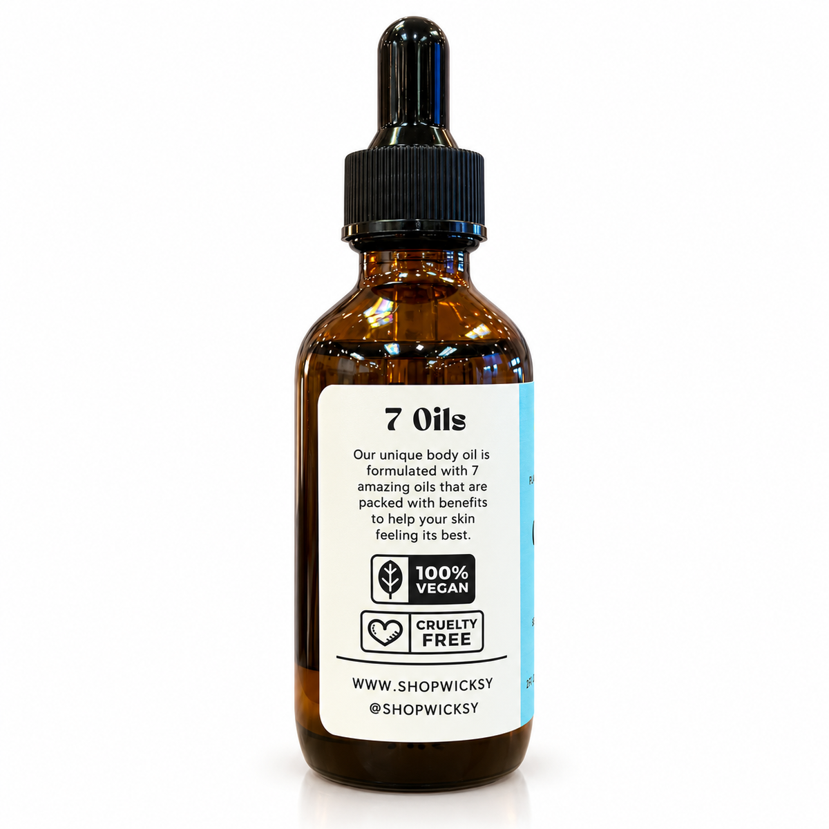 Orchids By The Sea Hand & Body Oil by Wicksy, photo 2