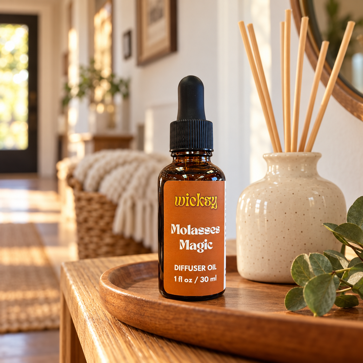 Molasses Magic Diffuser Oil by Wicksy, photo 4