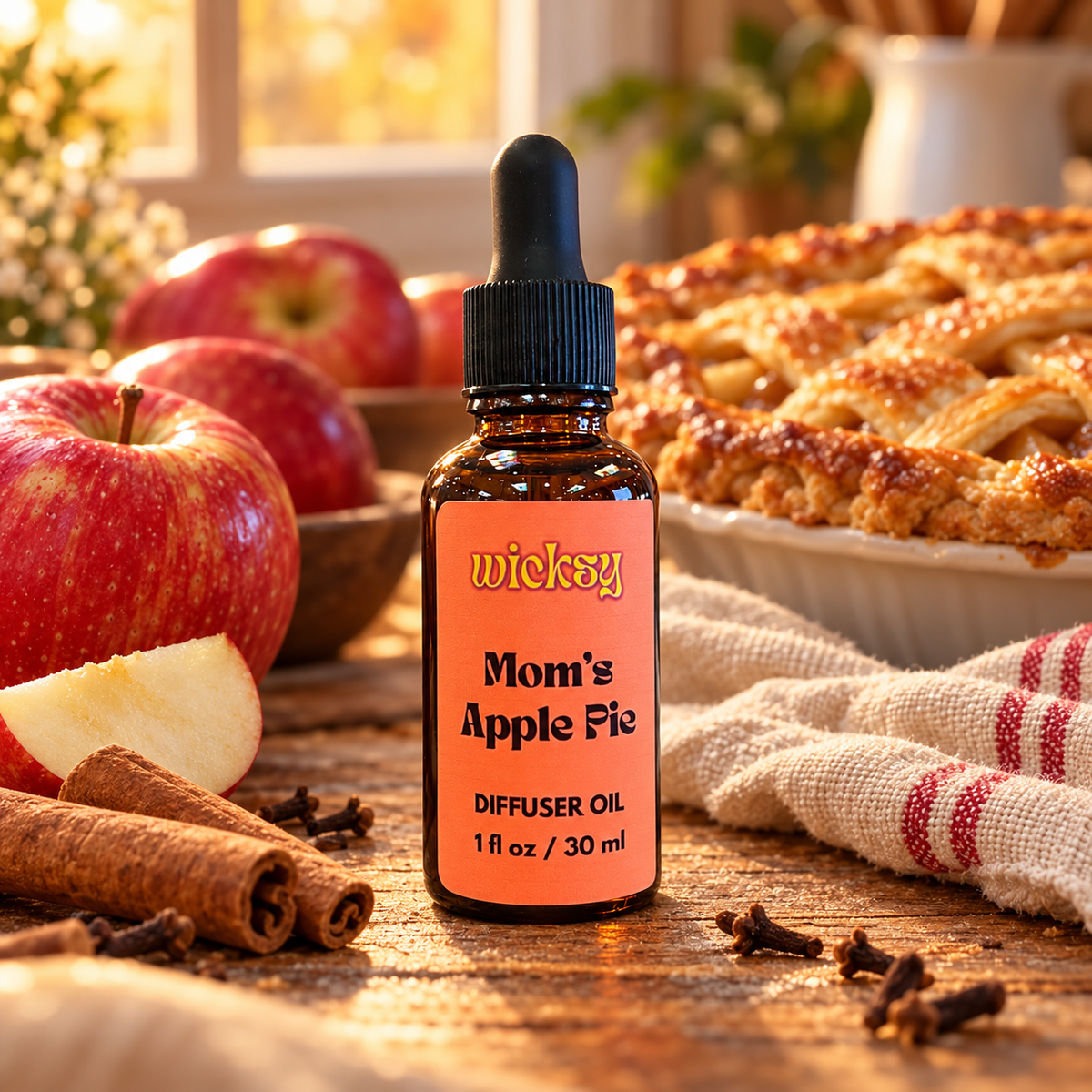 Mom's Apple Pie Diffuser Oil by Wicksy, photo 3