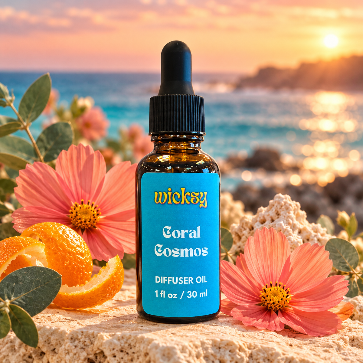 Coral Cosmos Diffuser Oil by Wicksy, photo 3