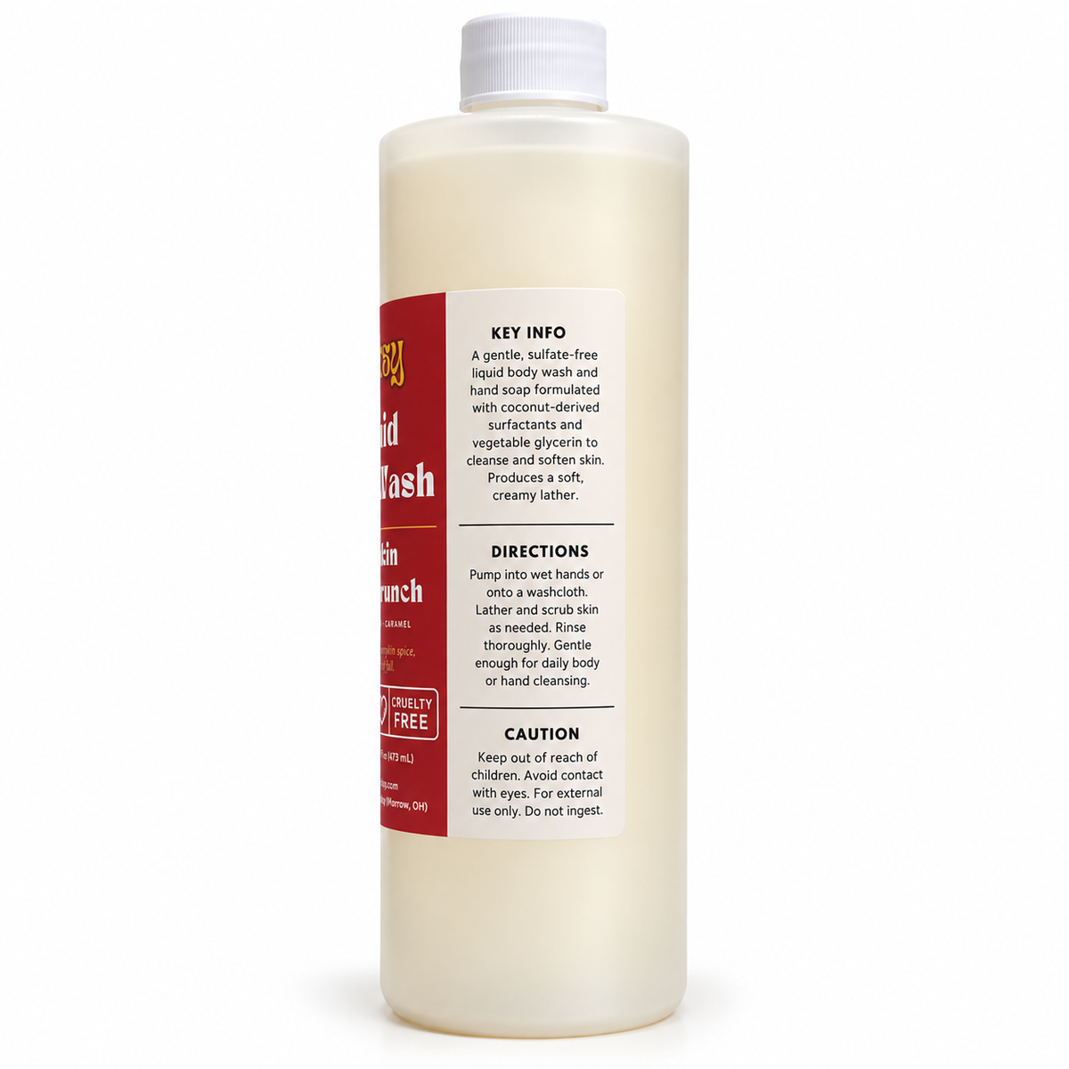 Pumpkin Maple Crunch Body Wash by Wicksy, photo 3