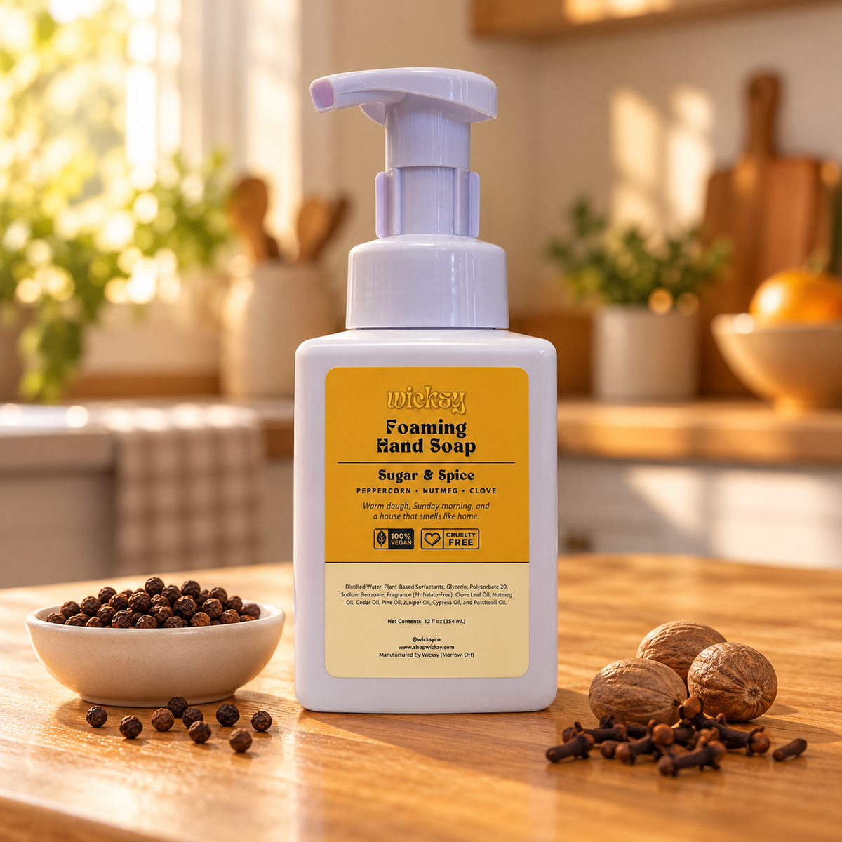 Sugar & Spice Foaming Hand Soap by Wicksy, photo 3