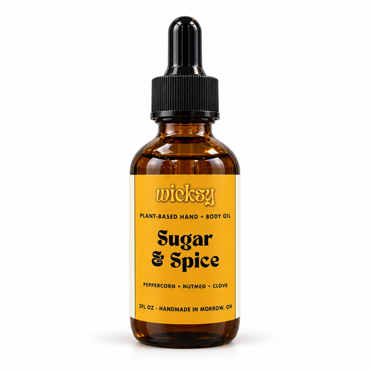 Sugar & Spice Hand & Body Oil by Wicksy