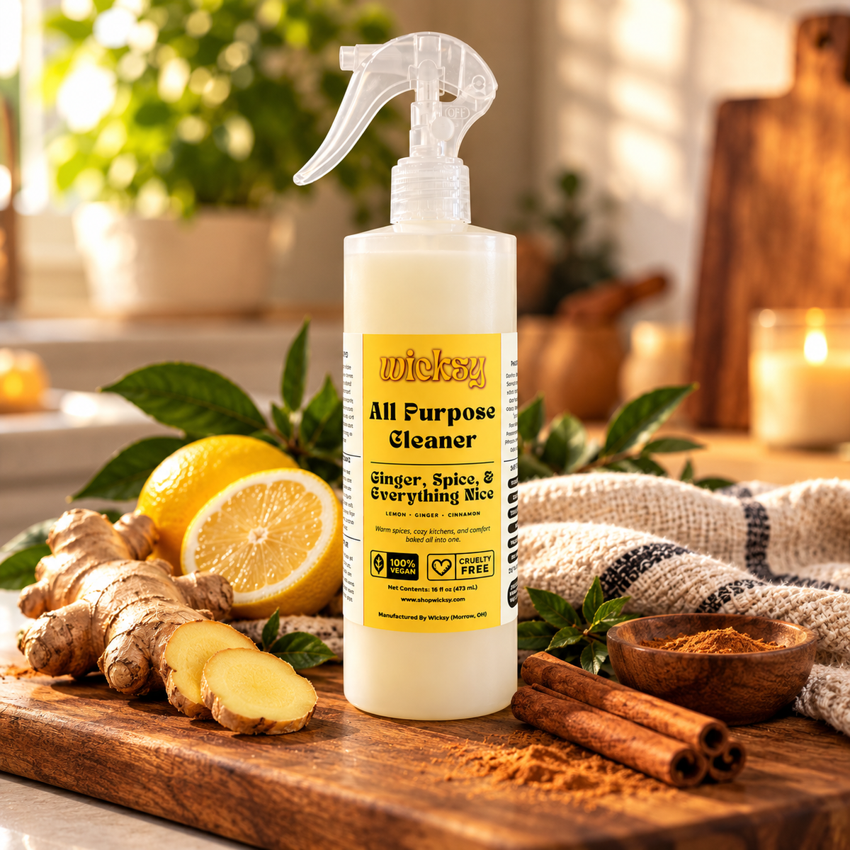 Ginger, Spice, & Everything Nice All Purpose Cleaner by Wicksy, photo 5