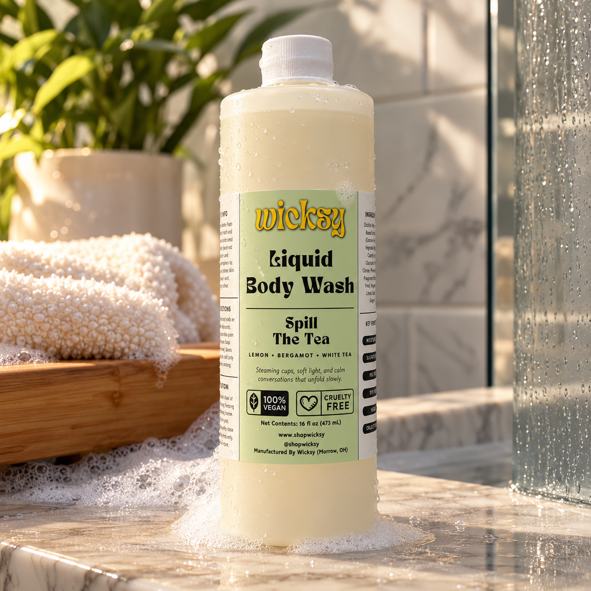 Spill The Tea Body Wash by Wicksy, photo 4