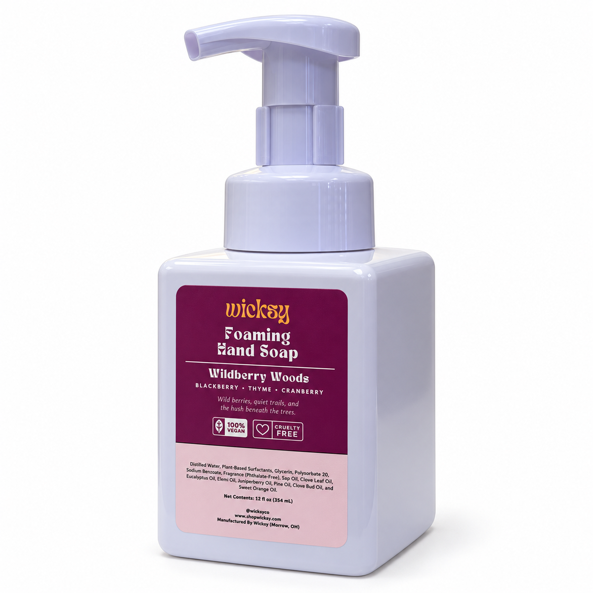 Wildberry Woods Foaming Hand Soap by Wicksy, photo 2